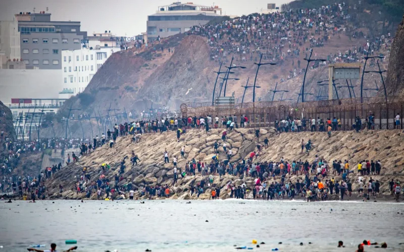 72,000 crossings into Ceuta: Spain had warned Morocco as early as the day before