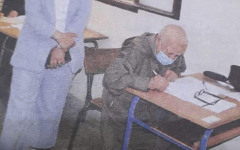 80-Year-Old Moroccan Man Takes High School Exam, Inspiring Nation