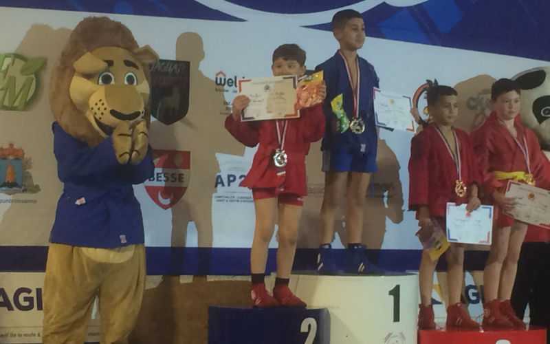 9-Year-Old Franco-Moroccan Wins French Sambo Championship