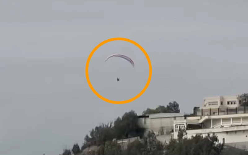 Airborne Asylum: Migrant's Daring Paraglider Crossing Sparks Border Concerns