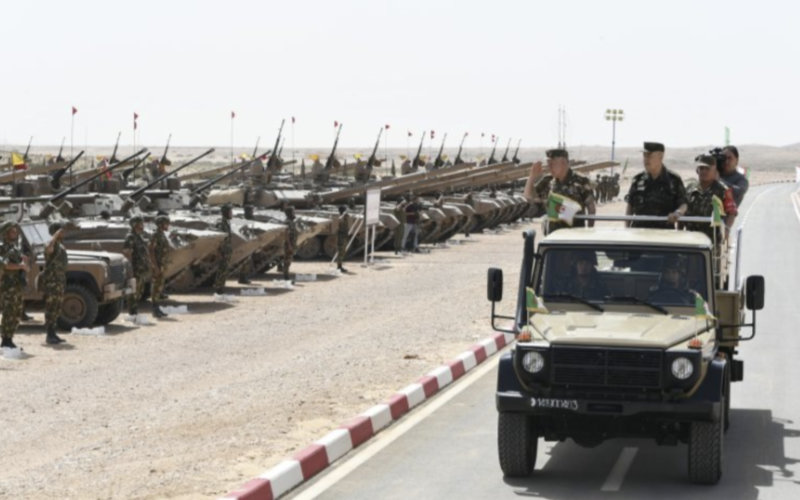 Algeria Conducts Major Military Drills Near Moroccan Border Amid Rising Tensions