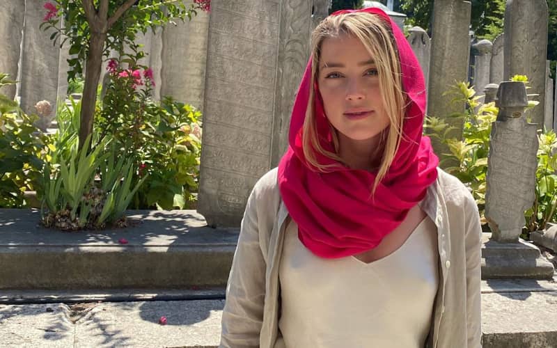 Amber Heard Defends Mosque Visit Attire After Social Media Backlash