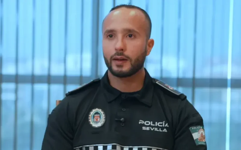 Arrived in Spain under a truck, a Moroccan named Marouane is now a police officer
