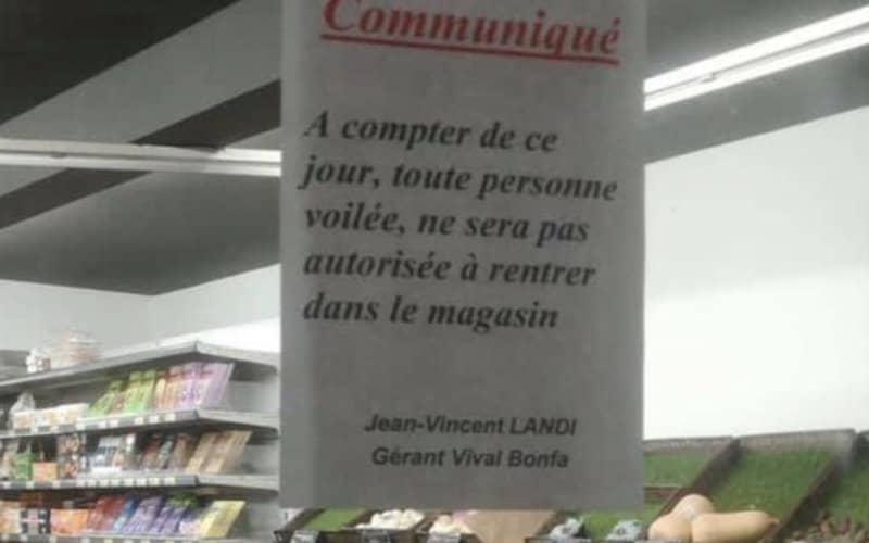 Nîmes Store Sparks Outrage with Ban on Veiled Women, Prompting Investigation