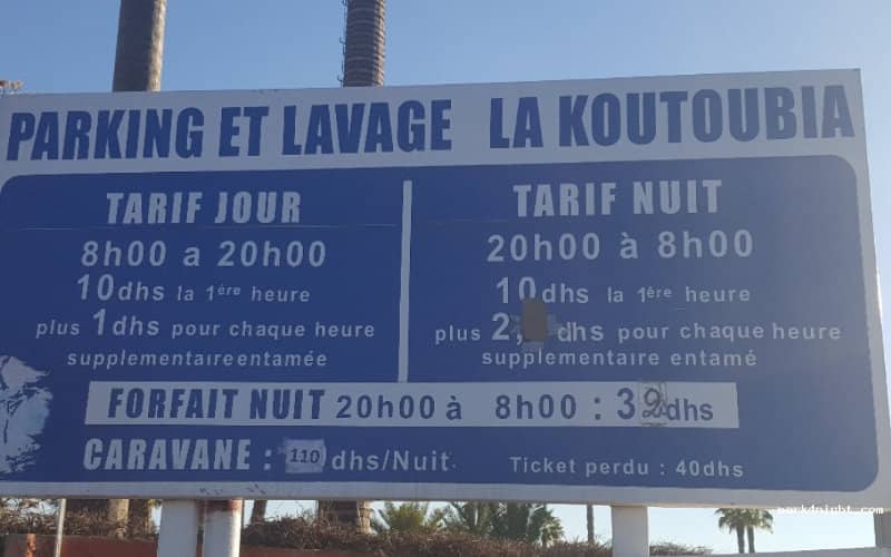 Marrakech Cracks Down on Parking Scams with New Price Regulations