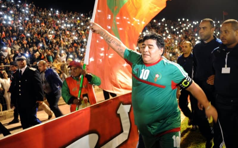 Moroccan Football Federation Mourns Maradona's Passing, Honors Soccer Legend