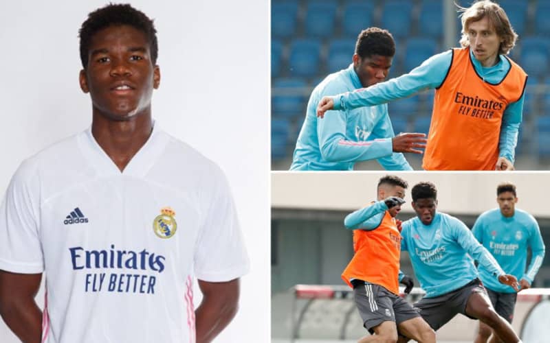 Real Madrid's Zidane Eyes Teenage Moroccan Defender Marvel for First Team