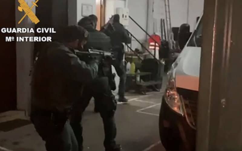 Spanish Authorities Bust International Drug Ring: 2 Tons of Moroccan Hashish Seized