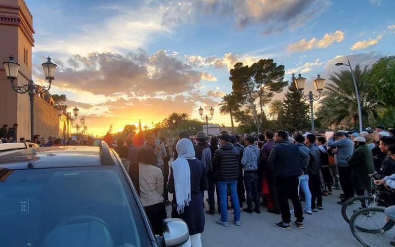 Moroccan Security Forces Block Protest March in Figuig Border Dispute