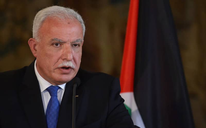 Palestinian Foreign Minister Condemns Arab-Israeli Normalization as Supporting 'Apartheid'