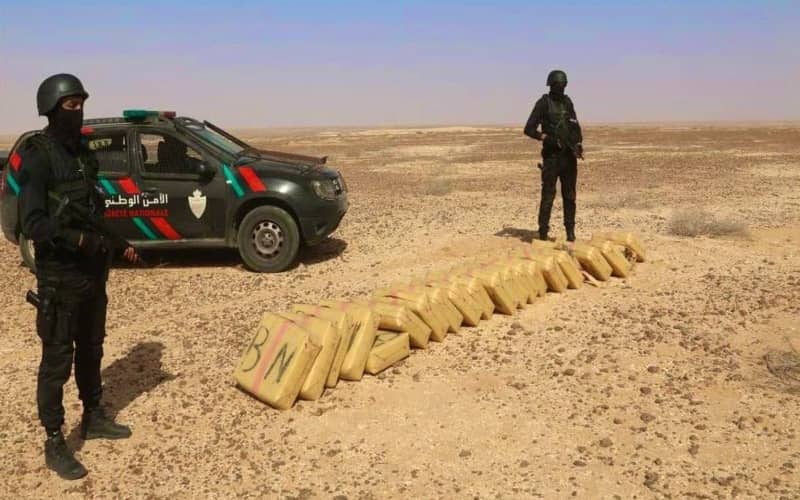 Massive Drug Bust in Western Sahara: Over 1.2 Tons of Cannabis Seized, Two Arrested