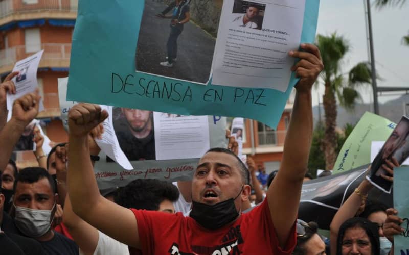 Widow Calls for Justice After Alleged Racist Shooting of Moroccan Man in Spain