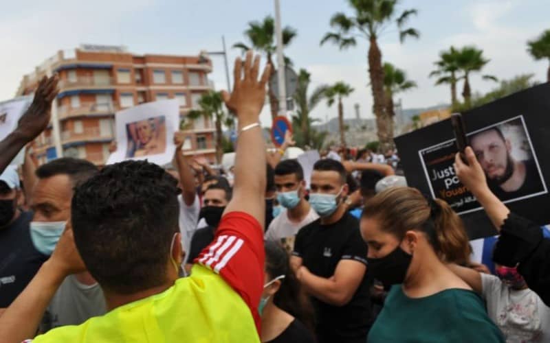 Moroccan Community Mourns Victim of Racist Attack in Murcia, Spain
