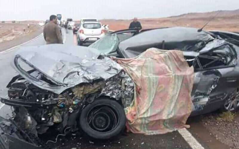 Deadly Collision in Morocco: Truck and Taxi Crash Kills 2, Injures 5 on Sidi Ifni Highway