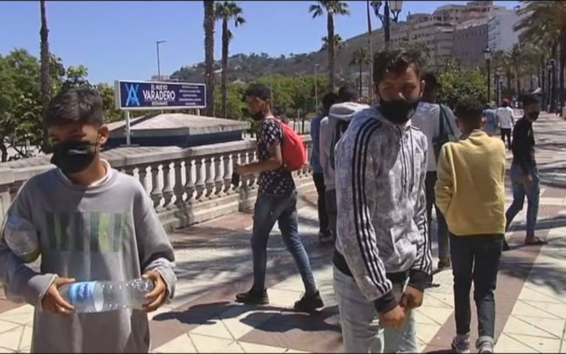 Moroccan Minors in Ceuta Resist Repatriation, Endure Street Life