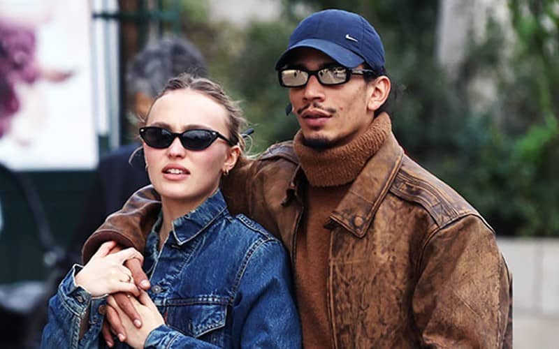 Lily-Rose Depp Spotted with Moroccan Rapper Yassine Stein in Paris
