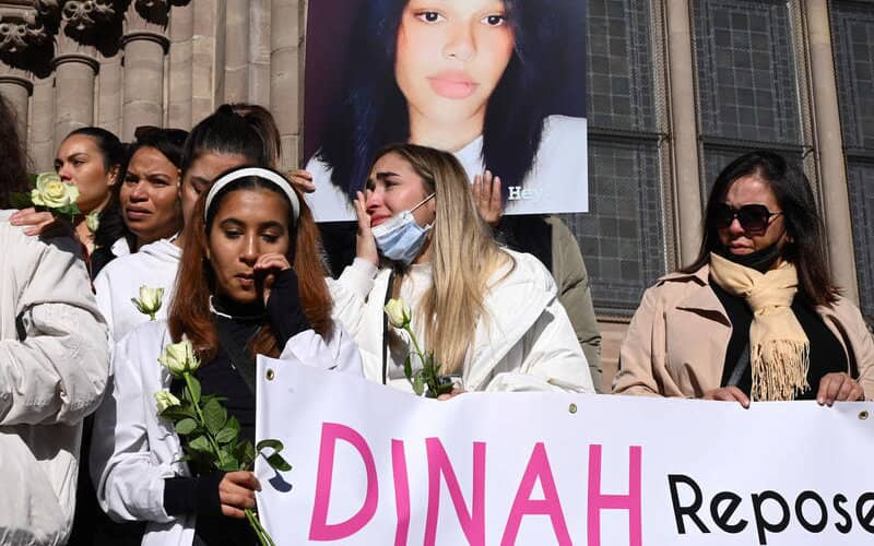 Thousands March to Honor Teen Suicide Victim of School Bullying in Mulhouse, France