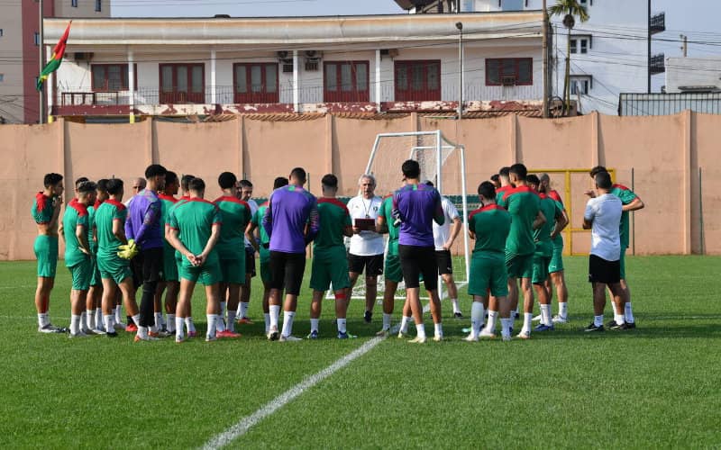 Morocco Completes Final Training for AFCON Opener Against Ghana, Key Players in Doubt