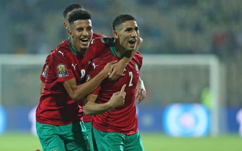 Morocco's Hakimi Shines in AFCON, Receives Praise from PSG Teammate Mbappé