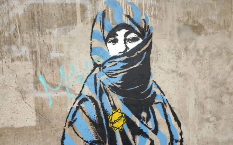 Controversial Mural of Veiled Woman Sparks Debate in Grenoble, Loses Funding