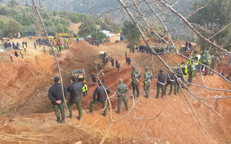Rescuers Race to Save 5-Year-Old Boy Trapped in Deep Moroccan Well
