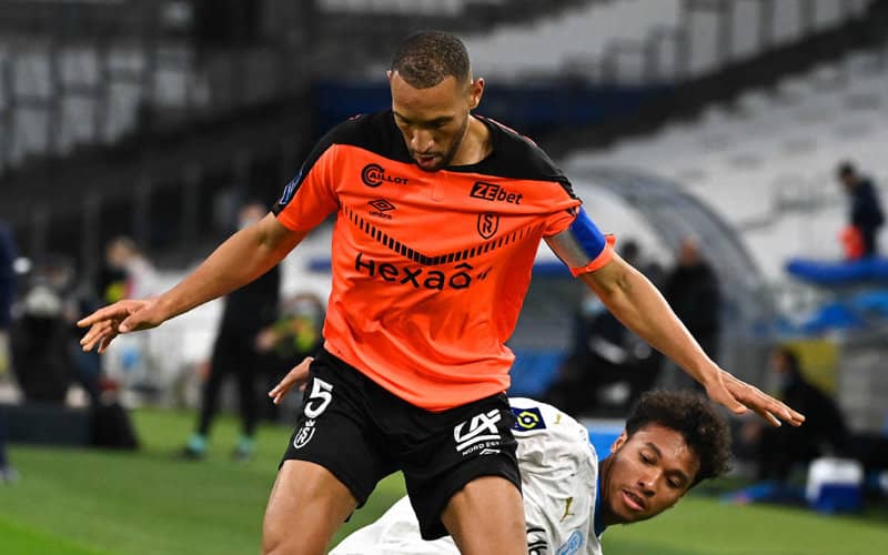 Reims Captain Yunis Abdelhamid Suspended for Two Matches After Red Card