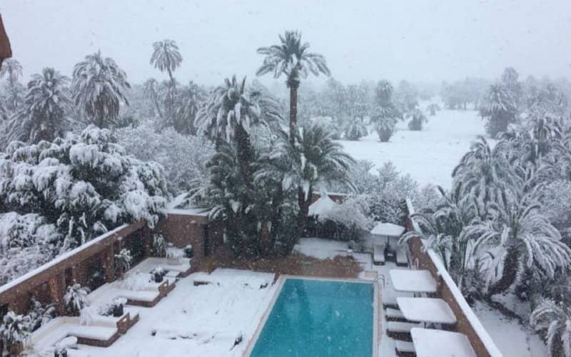 Winter Storm Brings Heavy Snow and Strong Winds to Multiple Moroccan Provinces
