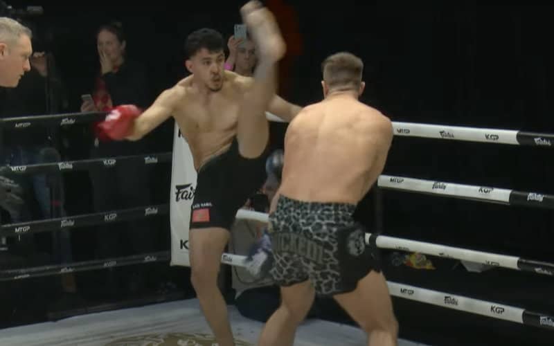 Moroccan Kickboxer Said Kabil Stuns with Knockout Victory in London Comeback Fight