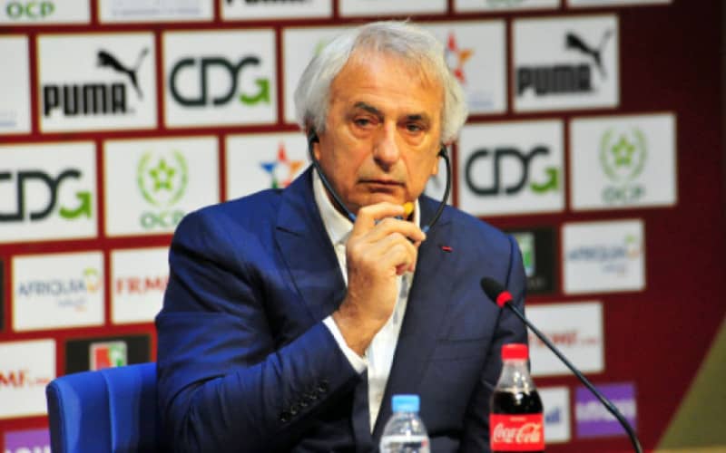 Morocco Coach Halilhodzic Honored by King's Congratulations After World Cup Qualification
