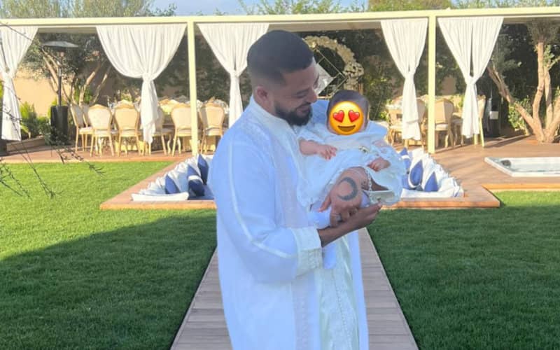 French Singer Slimane Hosts Daughter's Baptism in Marrakech