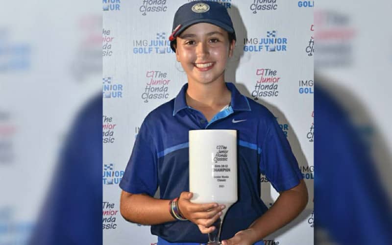 13-Year-Old Moroccan Golfer Leads Nefratiti Cup 2022 in Egypt