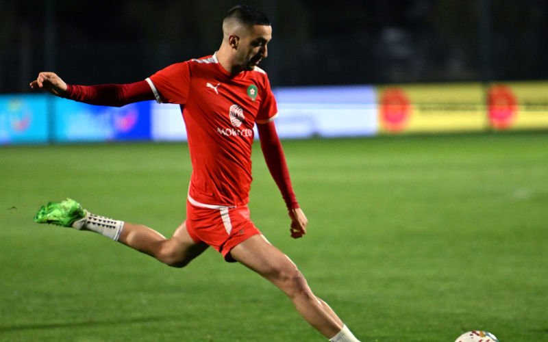 The Atlas Lions give a surprise to Hakim Ziyech