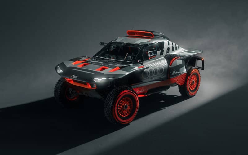 Audi Unveils Redesigned RS Q e-tron E2 for Morocco Rally Debut