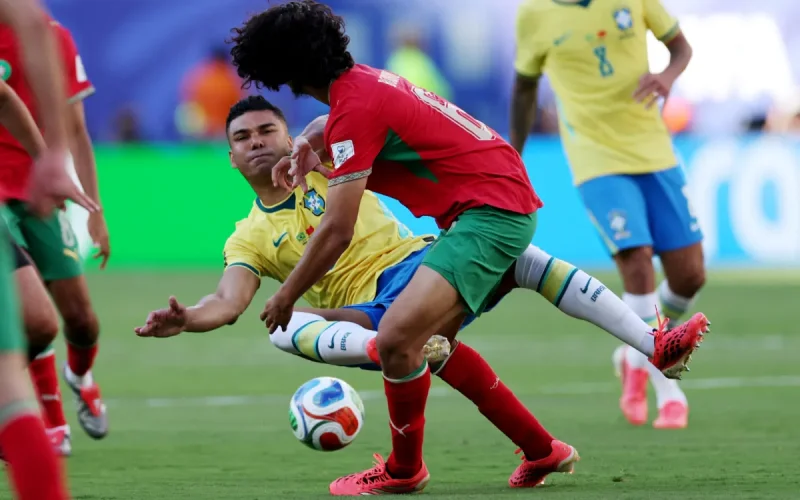 Ayyoub Bouaddi impresses Brazil World Cup debut at 18