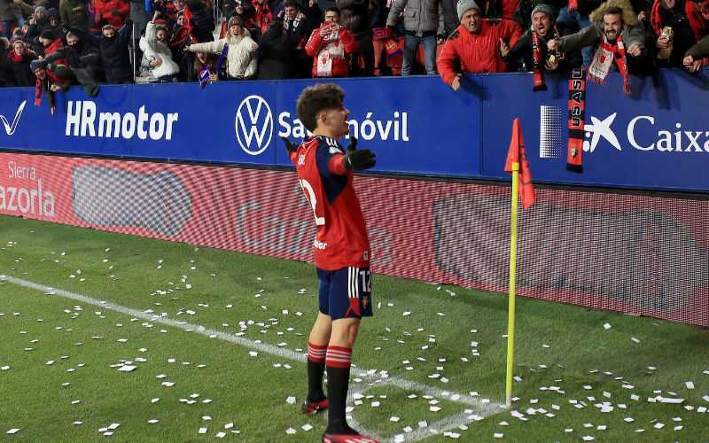 Barcelona Loanee Ezzalzouli Shines at Osasuna, Impresses with Copa del Rey Heroics