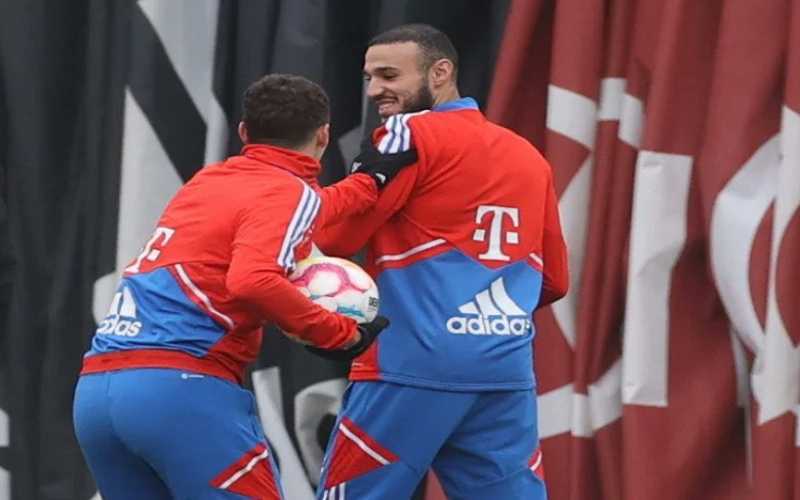 Bayern Munich's Mazraoui Returns to Training After COVID-19 Complications