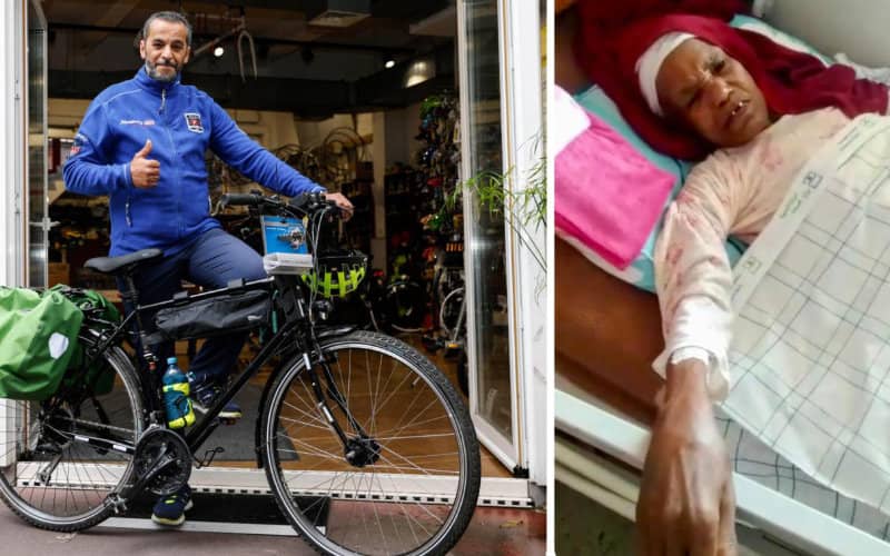 Belgian Man to Cycle 3,000 km from Brussels to Morocco for Cancer Patient's Treatment