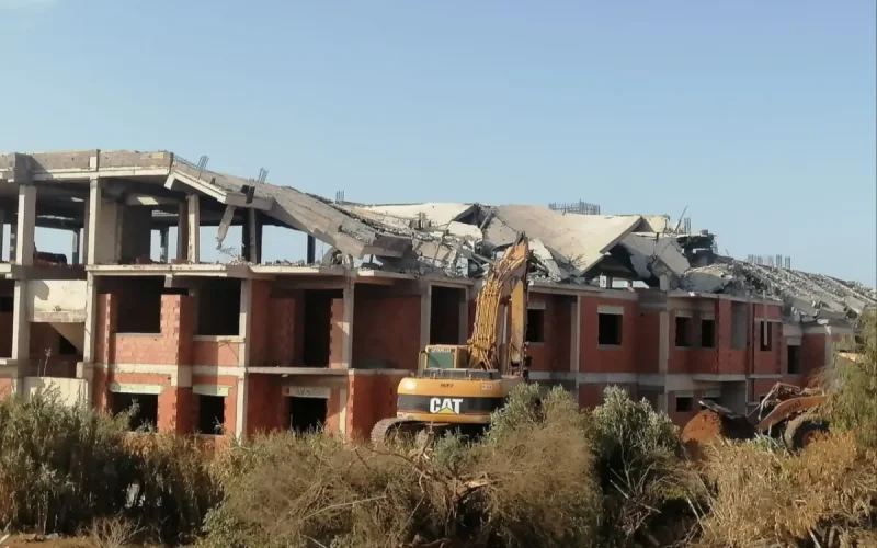 Bouznika: the authorities demolish 19 illegal apartments