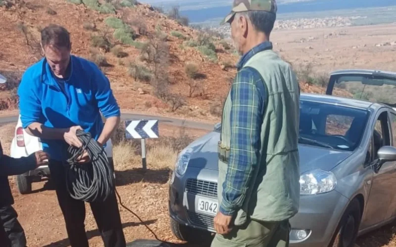 British tourist and his wife save a driver in extremis in Morocco