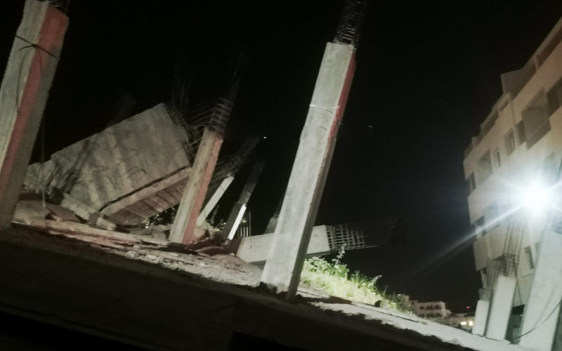 Building Under Construction Collapses in Tangier, Morocco; No Injuries Reported