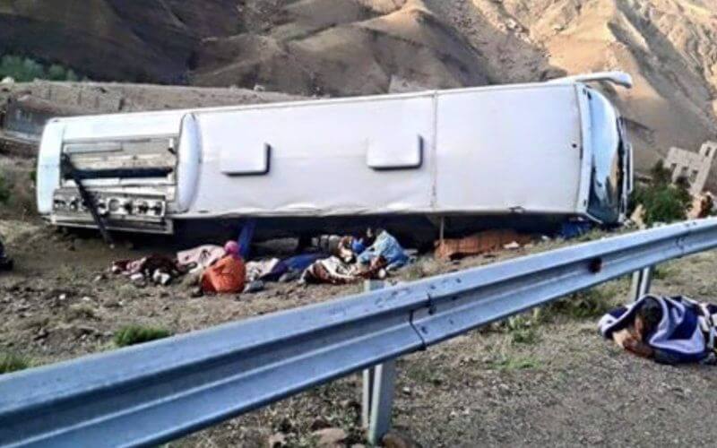 Bus Crash in Morocco's Imsouane Region Leaves 3 Dead, 44 Injured