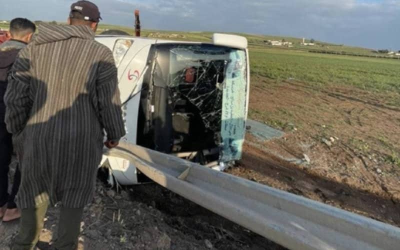 Bus Crash in Morocco's Settat Region Injures 35, Two Critically