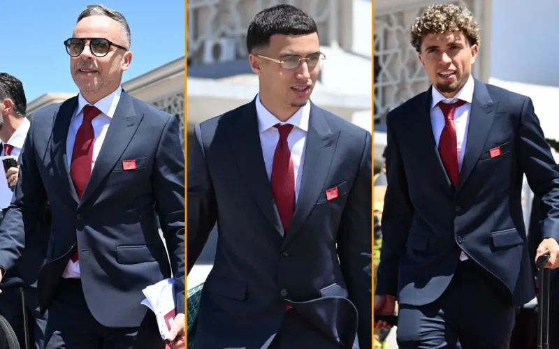 Carlo Pignatelli Morocco Football Team Official Suits