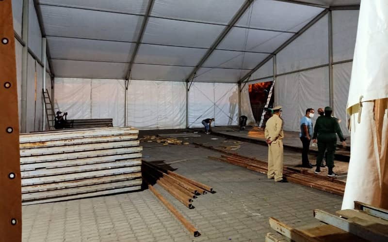 Casablanca Expands COVID-19 Capacity with New 40-Bed Field Hospital