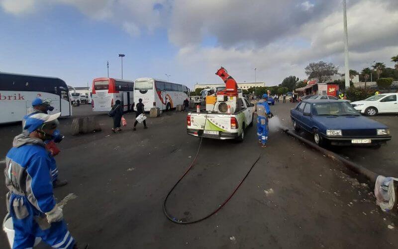 Casablanca Launches Citywide Disinfection Effort to Combat Coronavirus Spread