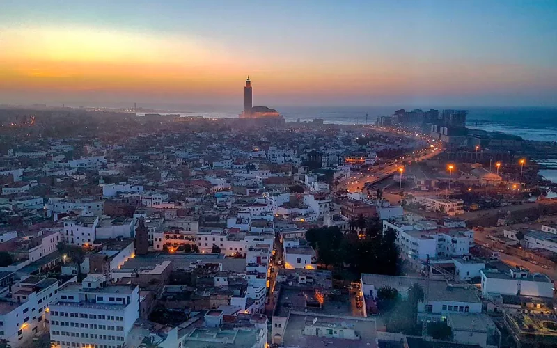Casablanca: a public land classified as "green space" stolen by a private company