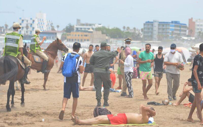 Casablanca Residents Abandon COVID-19 Precautions, Raising Concerns of New Outbreak