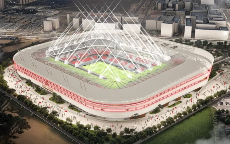 Casablanca: a stadium in place of the "scrapyard