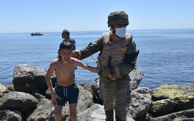 Ceuta Struggles to House 920 Unaccompanied Moroccan Minors Amid Migration Surge