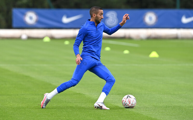 Chelsea's Lampard Impressed as New Signing Ziyech Shines in Training